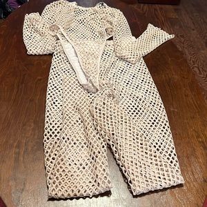 2 pc used outfit bodysuit and pants